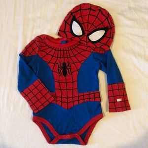 Disney Spider-Man Onesie + Cap